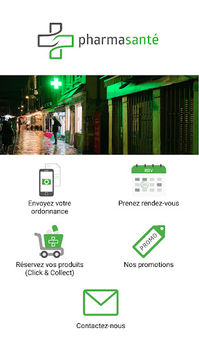 Android application Pharmacie de la Prairie screenshort