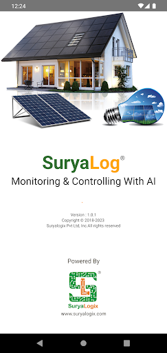 Android application Suryalog Cloud screenshort