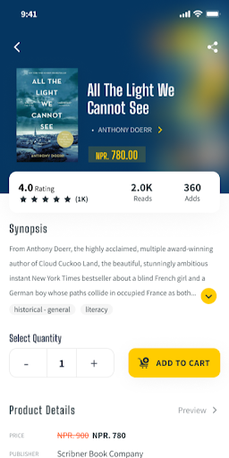 Readmore publishers Screen 3