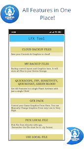 LFX Tool- GFX Tool, QuickScope & FPP For PUBG LITE
