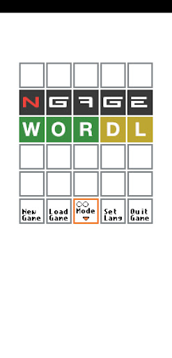 Android application NG Wordl screenshort