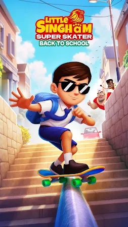 Game screenshot Little Singham Super Skater mod apk