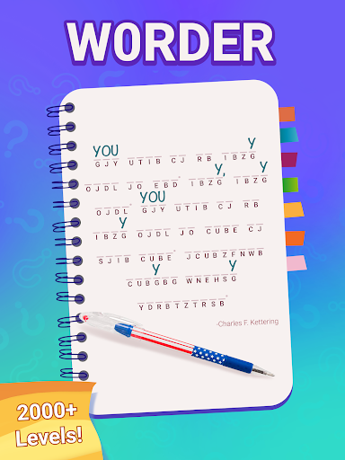 Screenshot of Worder: Logic Word Search Game
