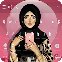 HIJAB Girl Keyboard : Muslimah, Girly M