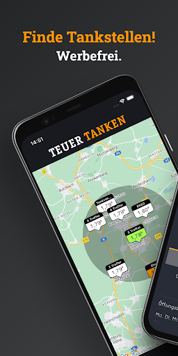 Android application Teuer Tanken: Benzinpreis App screenshort