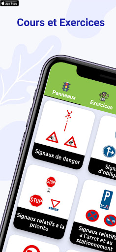 Android application permis de conduire belgique screenshort