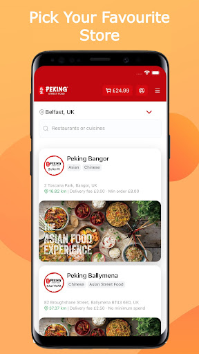 Peking Asian Street Food UK Screen 2