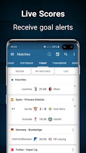 Footba11 - Soccer Live Scores Screenshot