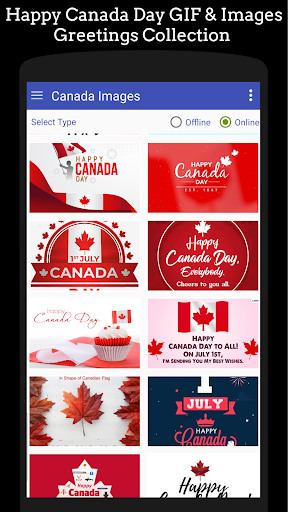 Canada Day Wishes Screen 3