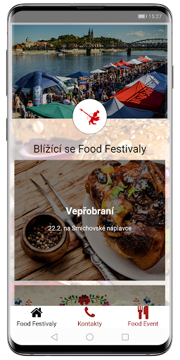 Android application Food Festivaly screenshort