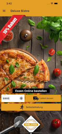 Android application Deluxe Bistro screenshort