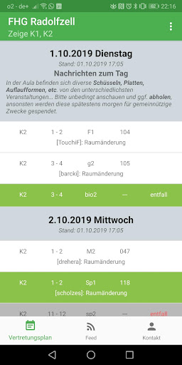Android application FHG Radolfzell screenshort