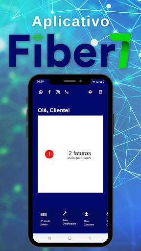 Android application Fiber7 - Internet screenshort