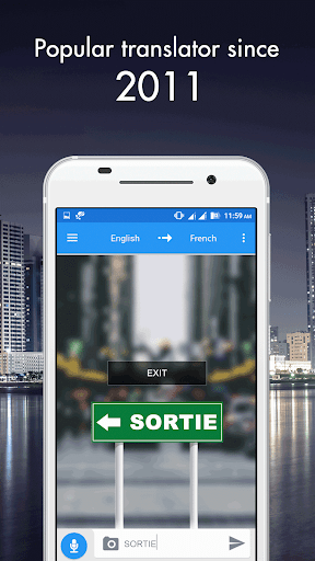 Screenshot of Translator With Speech