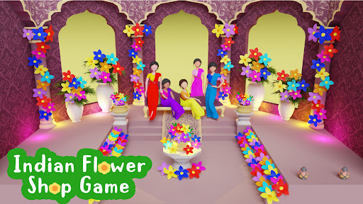Android application Miss Florist -Flower Shop Game screenshort