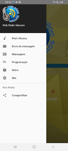 Web Rádio Manaós Screen 2