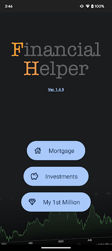 Android application Financial Helper screenshort