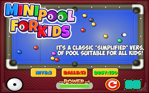 Mini Pool for Kids 23 screenshots 1