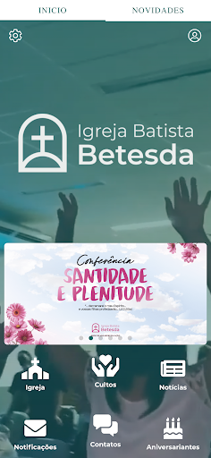 Android application Igreja Batista Betesda - MS screenshort