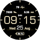 screenshot of Casual Watchface AKM Wear OS