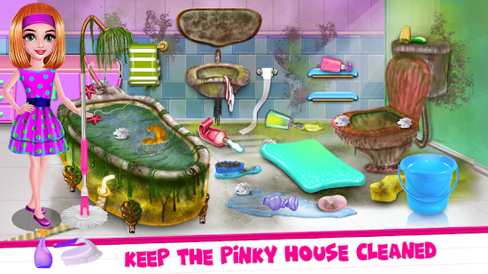 Pinky House Keeping Clean Screenshot