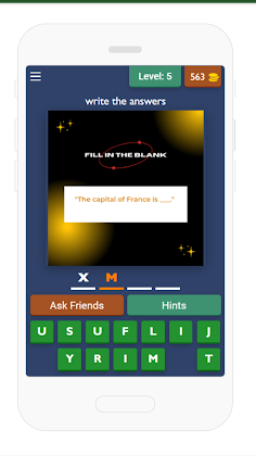 QuizBlanks - Screenshot 1