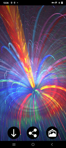 Android application Firework Wallpapers screenshort