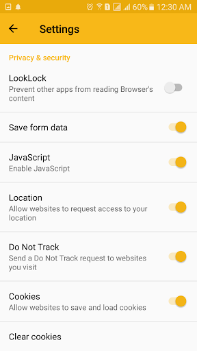 Favorite Sites Browser