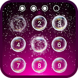 Lock screen bubbles icon