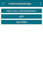 NXP Voice Companion App