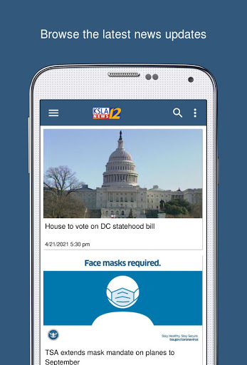 Screenshot of KSLA News 12