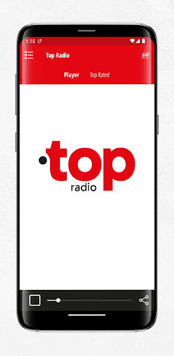 Android application TOP RADIO screenshort