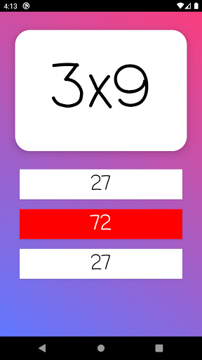 Multiplication Table - Easy Math App