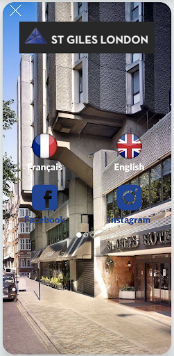 Android application St Giles Hotel London screenshort