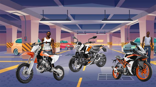 KTM RC 200 Bike Racing