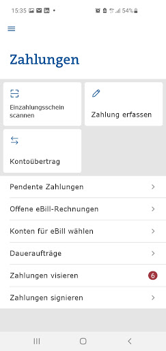 GKB Mobile Banking Screen 2
