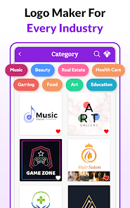 Screenshot 12 Logo Maker: Logo Creator android