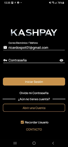Kashpay Wallet Screen 2