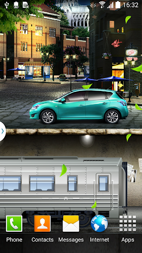 Android application Night City Live Wallpaper screenshort