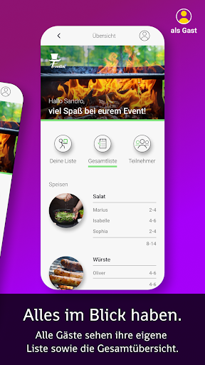Froodini: Social Food Sharing Screenshot