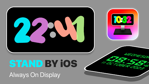 StandBy: AOD Display Clock Screen 2
