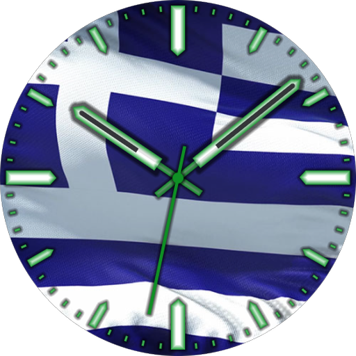 Greece Flag Watch Face logo