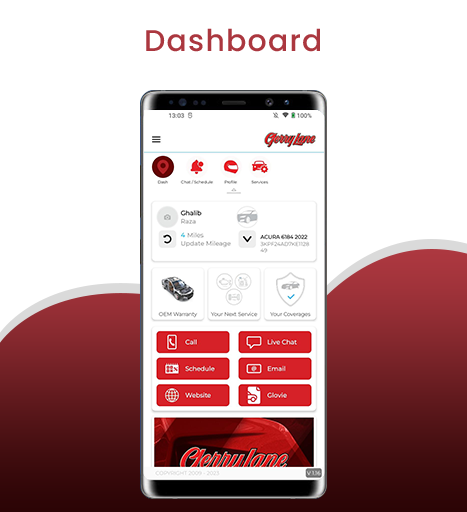 Gerry Lane Auto Care Screen 2