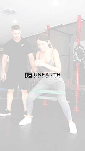 Android application Unearth Fitness screenshort