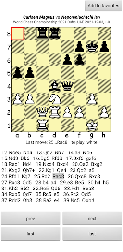 Chesser pgn chess viewer Screen 2