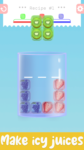 Android application Frozen Fruit Blocks: Ice Juice screenshort