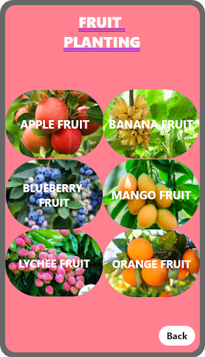 Android application Learn Planting screenshort