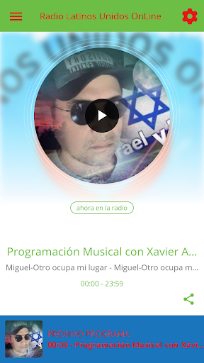Android application Radio Latinos Unidos OnLine screenshort