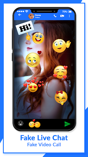 Fake Live Chat - Live Video Ca Screen 3