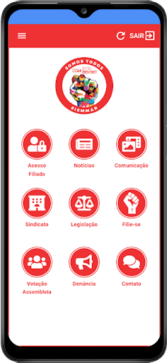 Android application SISMMAR Maringá screenshort